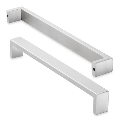 7 stainless steel cabinet handles|solid stainless steel cabinet pulls.